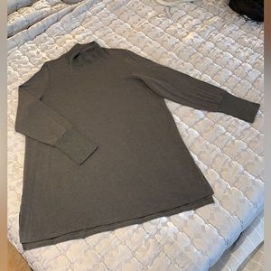 Eileen Fisher gray tunic sweater/sweatshirt